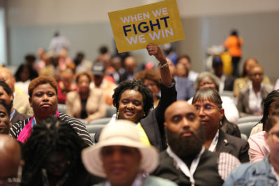 NAACP Chairman Charges Crowd to be Agitators of Public Policy, Denounces Situation at the border during Annual Address at 110th National Convention