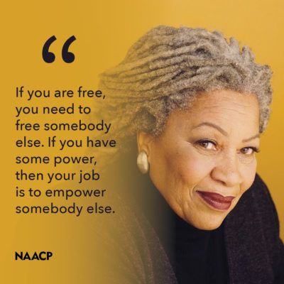 NAACP Statement on the Passing of Award-Winning Novelist Toni Morrison