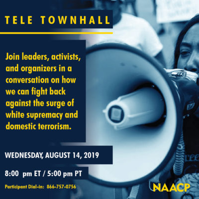 NAACP to Host Emergency National Call to Combat Gun Violence, White Supremacy, and Domestic Terrorism