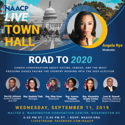 NAACP’s Live Town Hall Set to Explore the Road to 2020 at the 49th Annual Legislative Conference