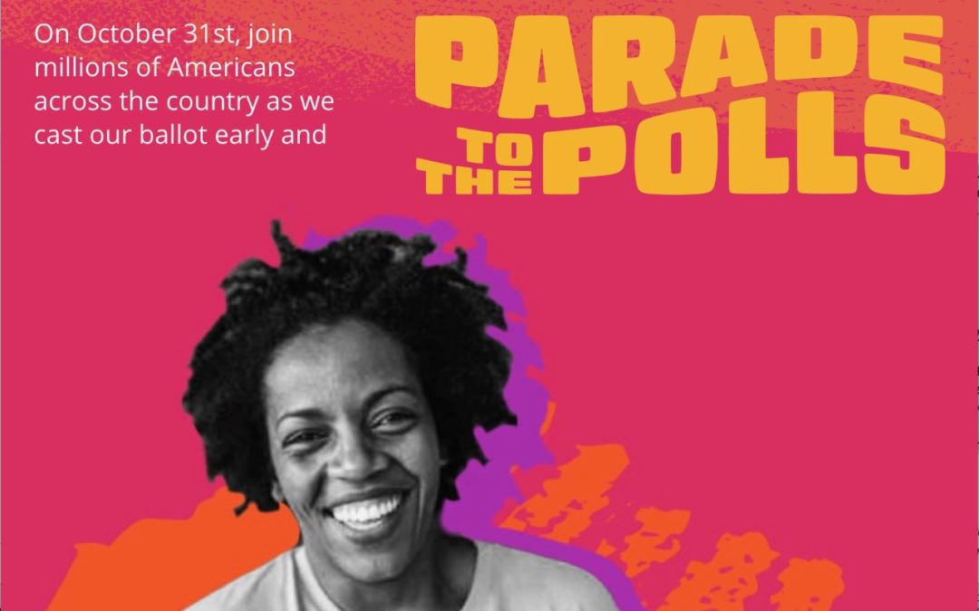 National Organizations Kick Off ‘Parade to the Polls’ to Encourage Voting, Staying in Line