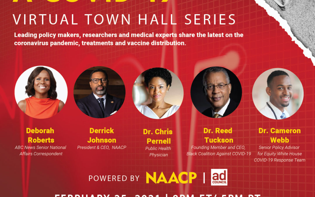 NAACP Set to Host COVID-19 Vaccine Town Hall Conversation